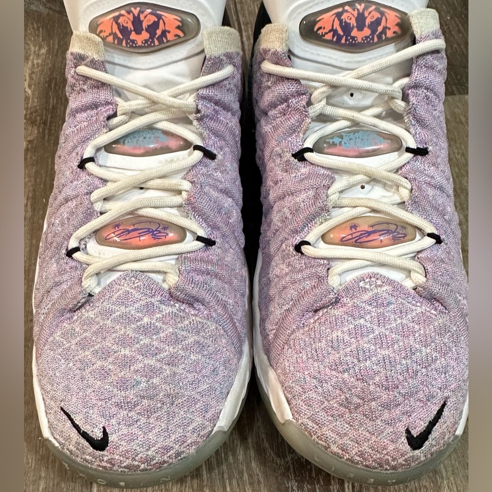 Nike Lebron XVIII Graffiti Basketball Sneakers 2021” #CW2760-900 - Picture 7 of 15